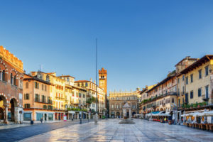 Piazza delle Erbe i verona