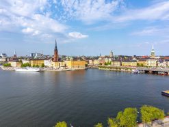 Utsikt fra Monteliusvagen i Stockholm