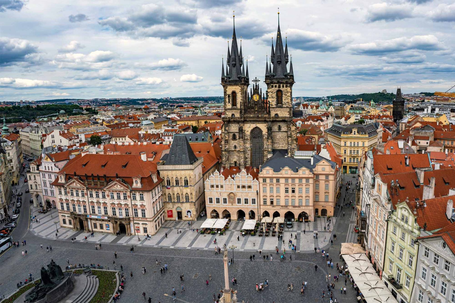 hvor bør man bo i Praha